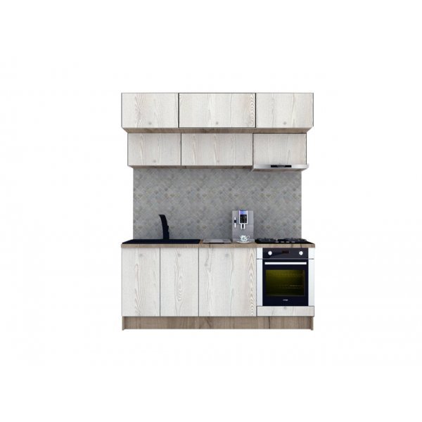 Bucatarie ZONE 200 FRONT PAL K002 / decor K010