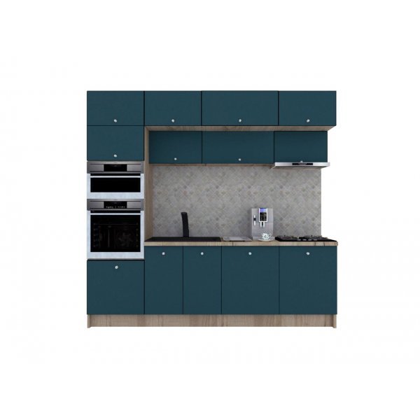 Bucatarie ZONE 260 FRONT PAL K002 / decor 0244