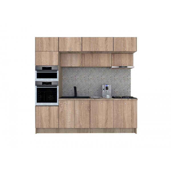 Bucatarie ZONE 260 FRONT PAL K002 / decor 3025