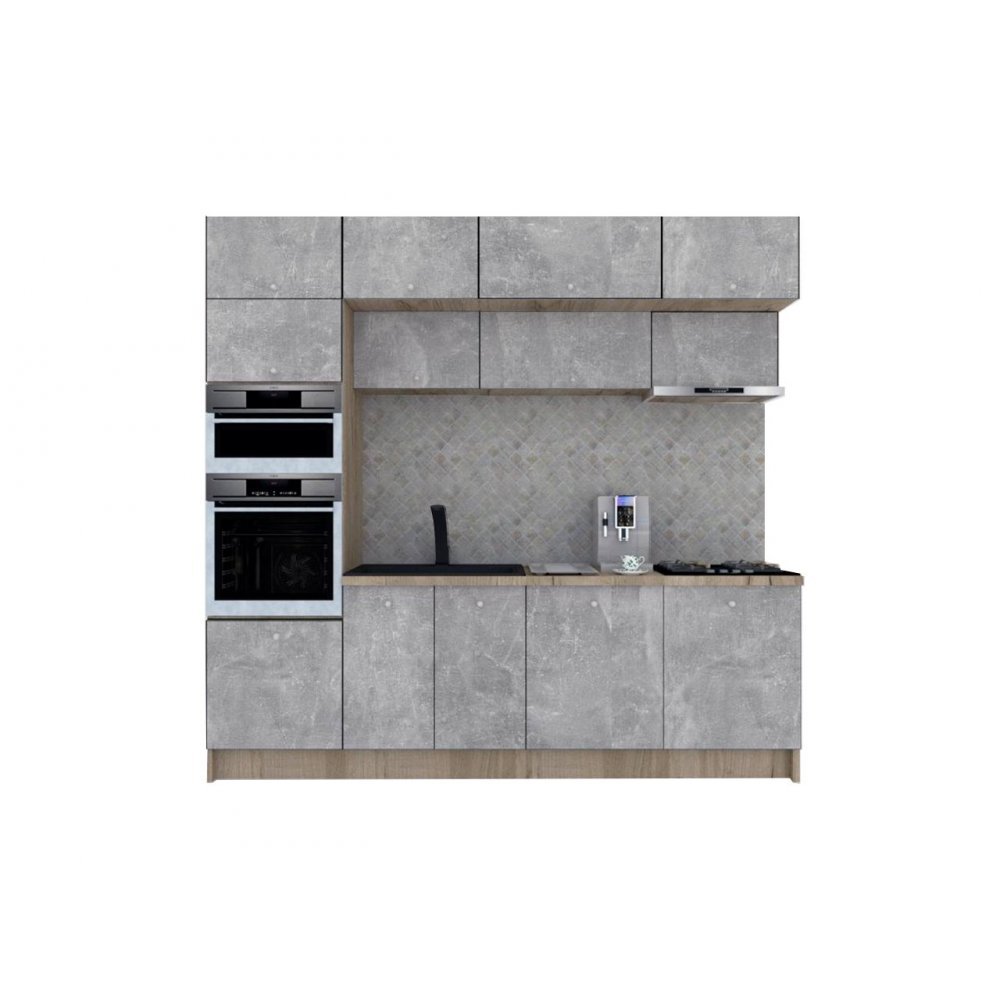 Bucatarie ZONE 260 FRONT PAL K002 / decor 4298