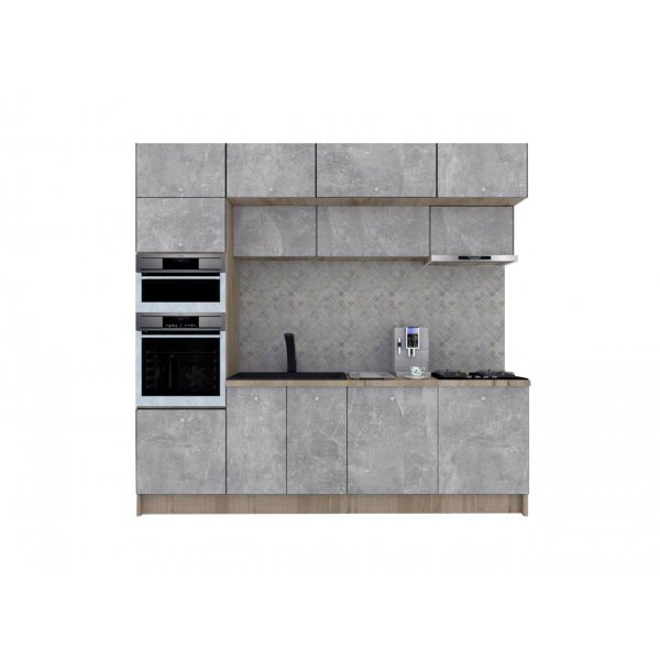 Bucatarie ZONE 260 FRONT PAL K002 / decor 4298