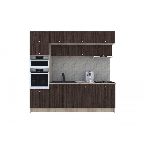 Bucatarie ZONE 260 FRONT PAL K002 / decor 8548