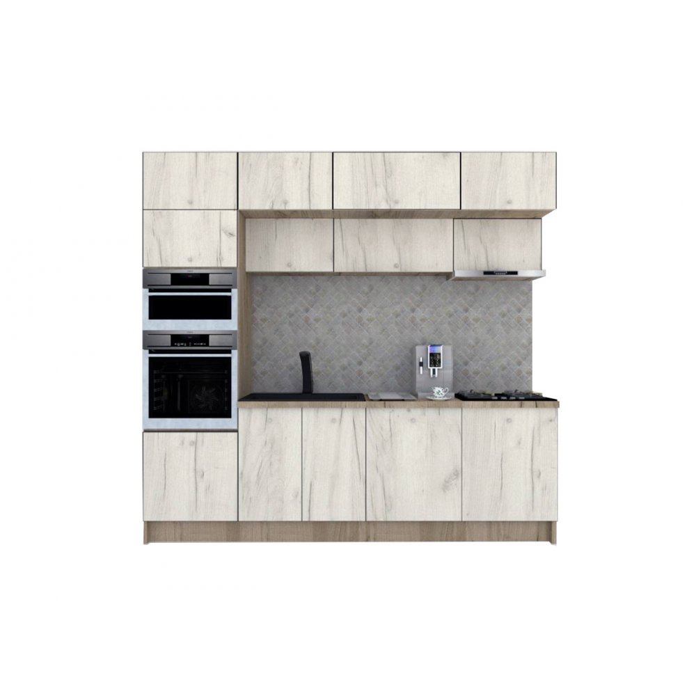 Bucatarie ZONE 260 FRONT PAL K002 / decor K001