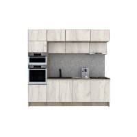 Bucatarie ZONE 260 FRONT PAL K002 / decor K001
