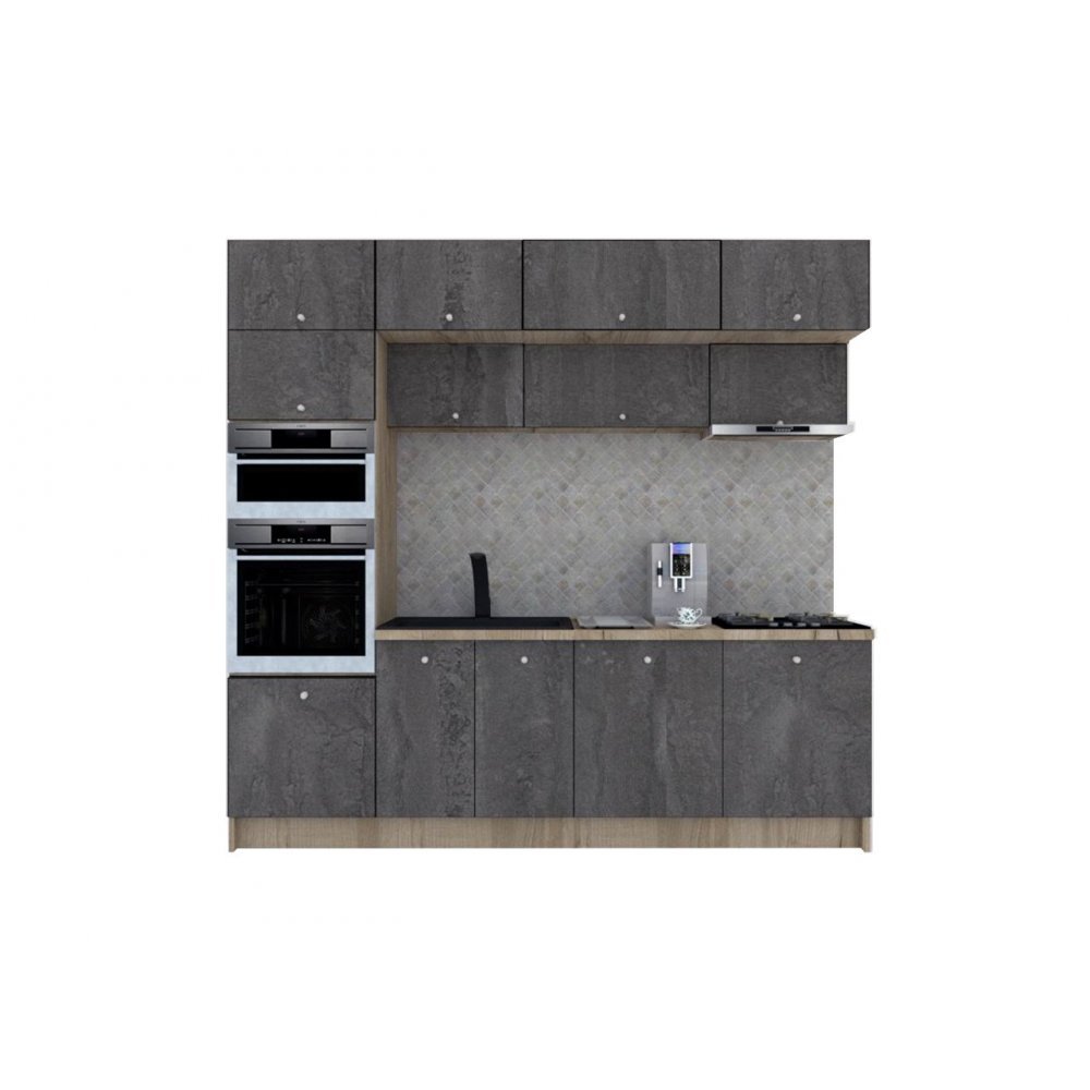 Bucatarie ZONE 260 FRONT PAL K002 / decor K352