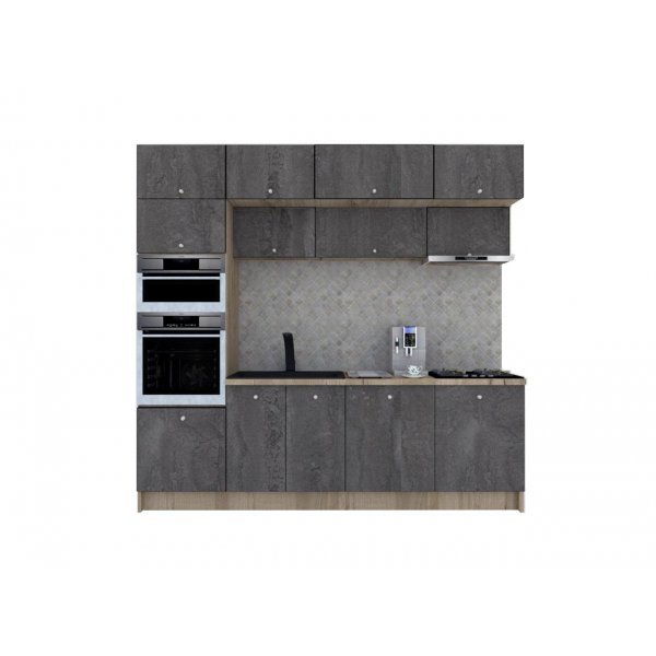 Bucatarie ZONE 260 FRONT PAL K002 / decor K352