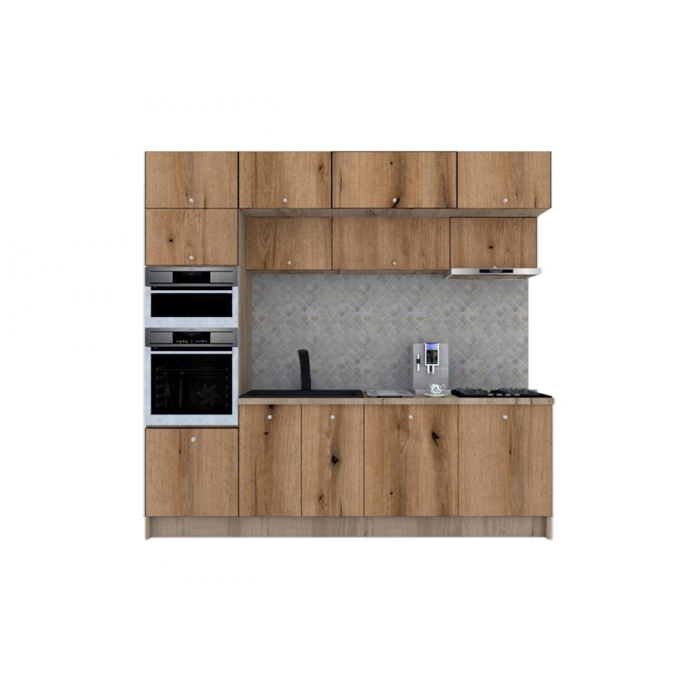 Bucatarie ZONE 260 FRONT PAL K002 / decor K365