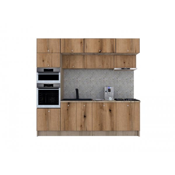 Bucatarie ZONE 260 FRONT PAL K002 / decor K365