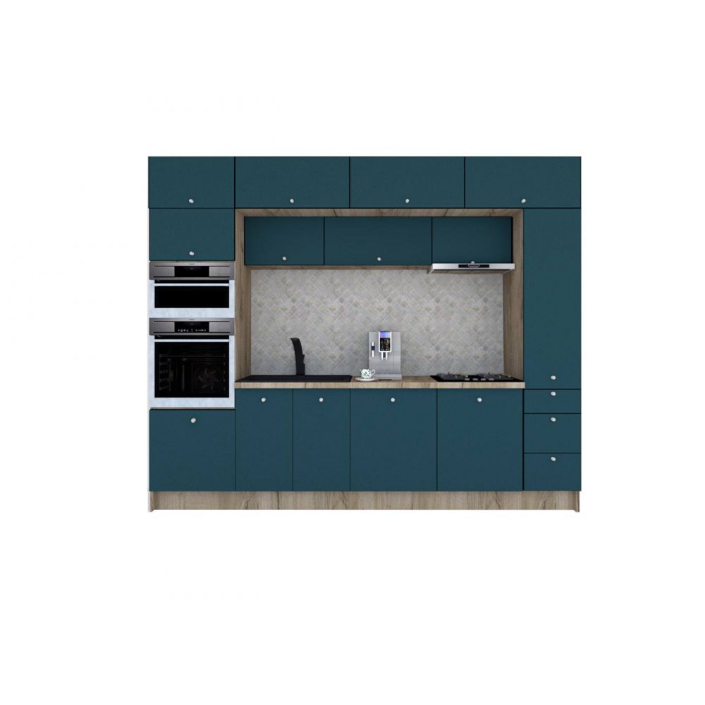 Bucatarie ZONE 300 FRONT PAL K002 / decor 0244
