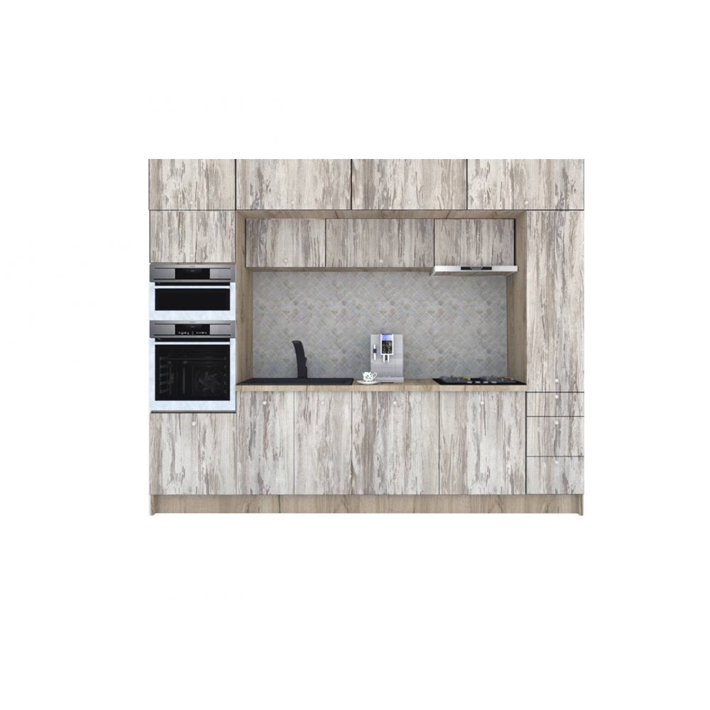 Bucatarie ZONE 300 FRONT PAL K002 / decor K084