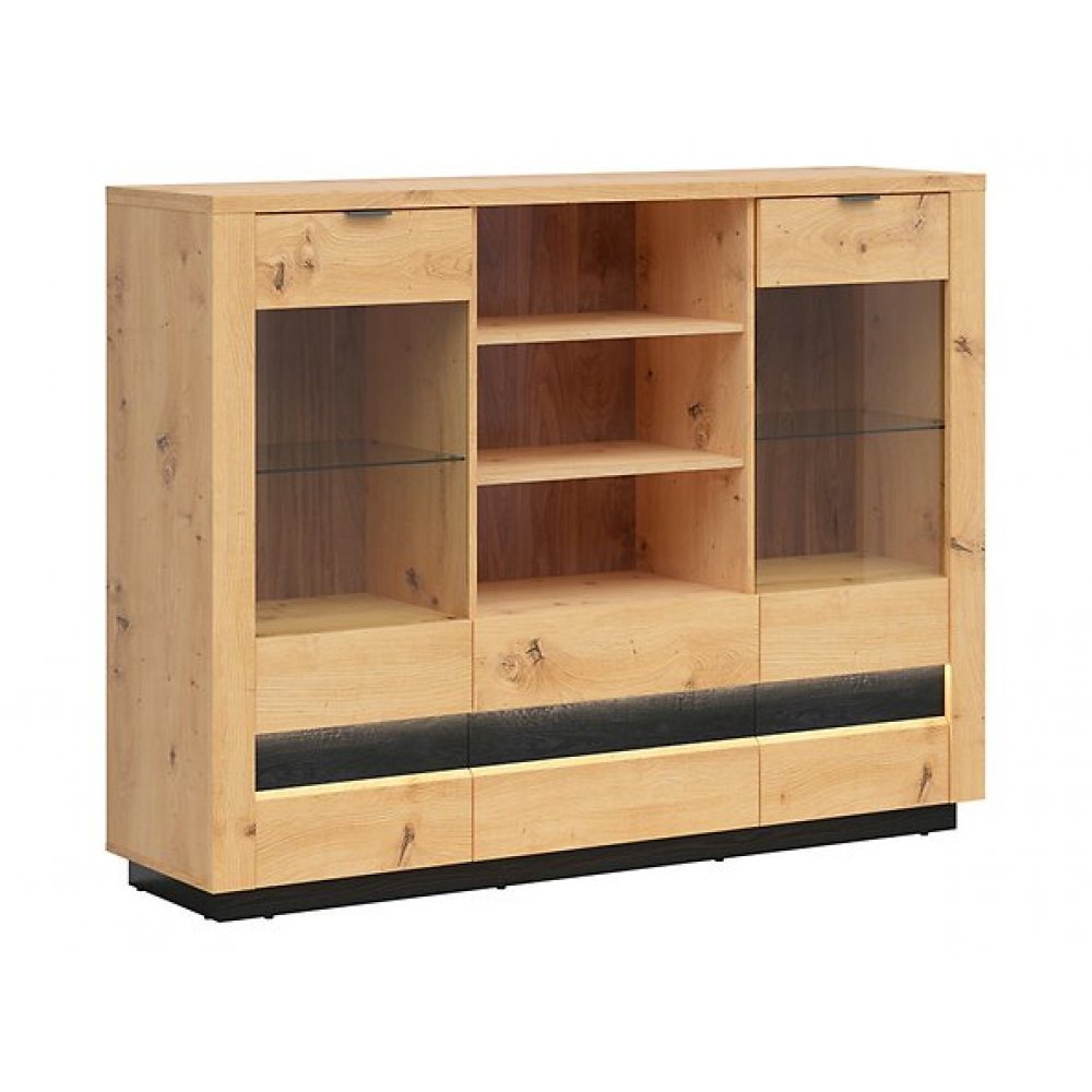 Vitrina OSTIA KOM2W2S-DASN/CABL