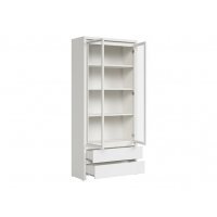 Vitrina KASPIAN REG2W2S-BI/BIM