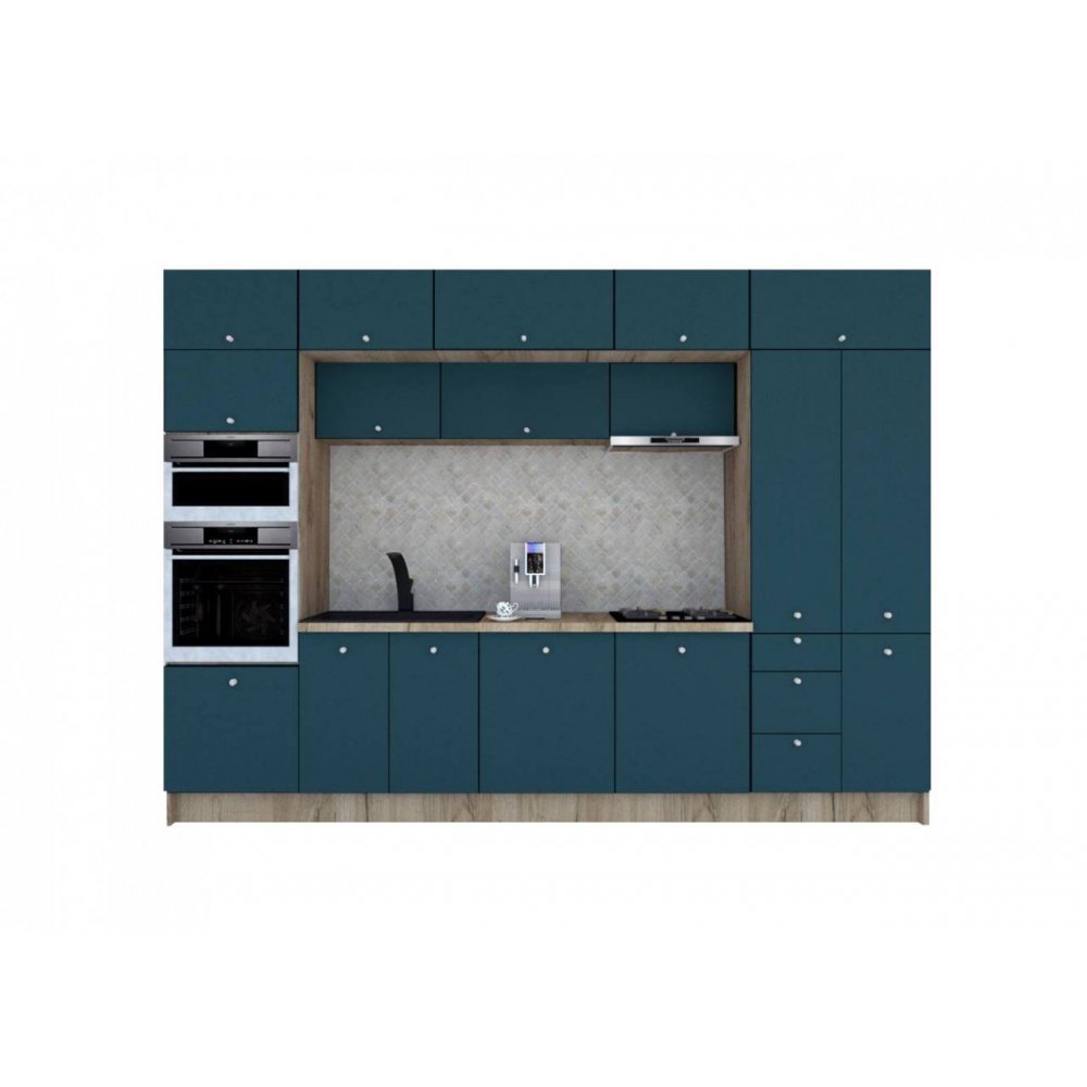 Bucatarie ZONE 340 FRONT PAL K002 / decor 0244
