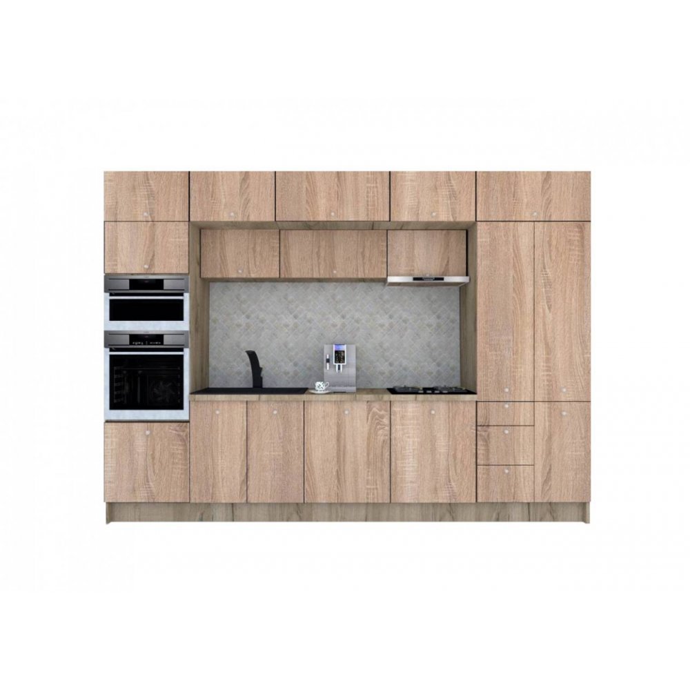 Bucatarie ZONE 340 FRONT PAL K002 / decor 3025