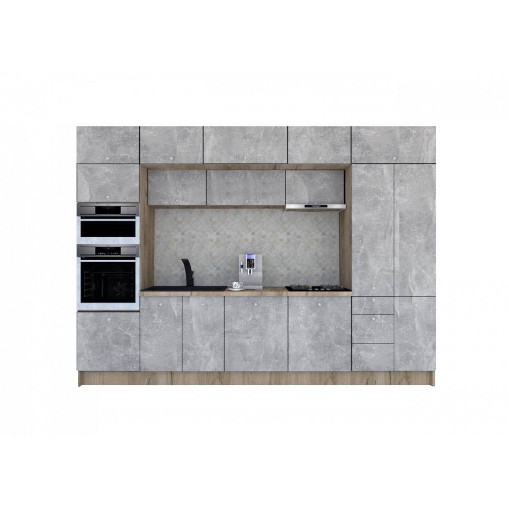Bucatarie ZONE 340 FRONT PAL K002 / decor 4298