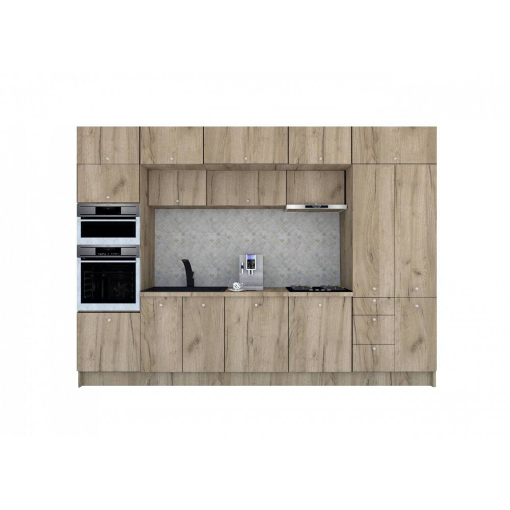 Bucatarie ZONE 340 FRONT PAL K002 / decor K002