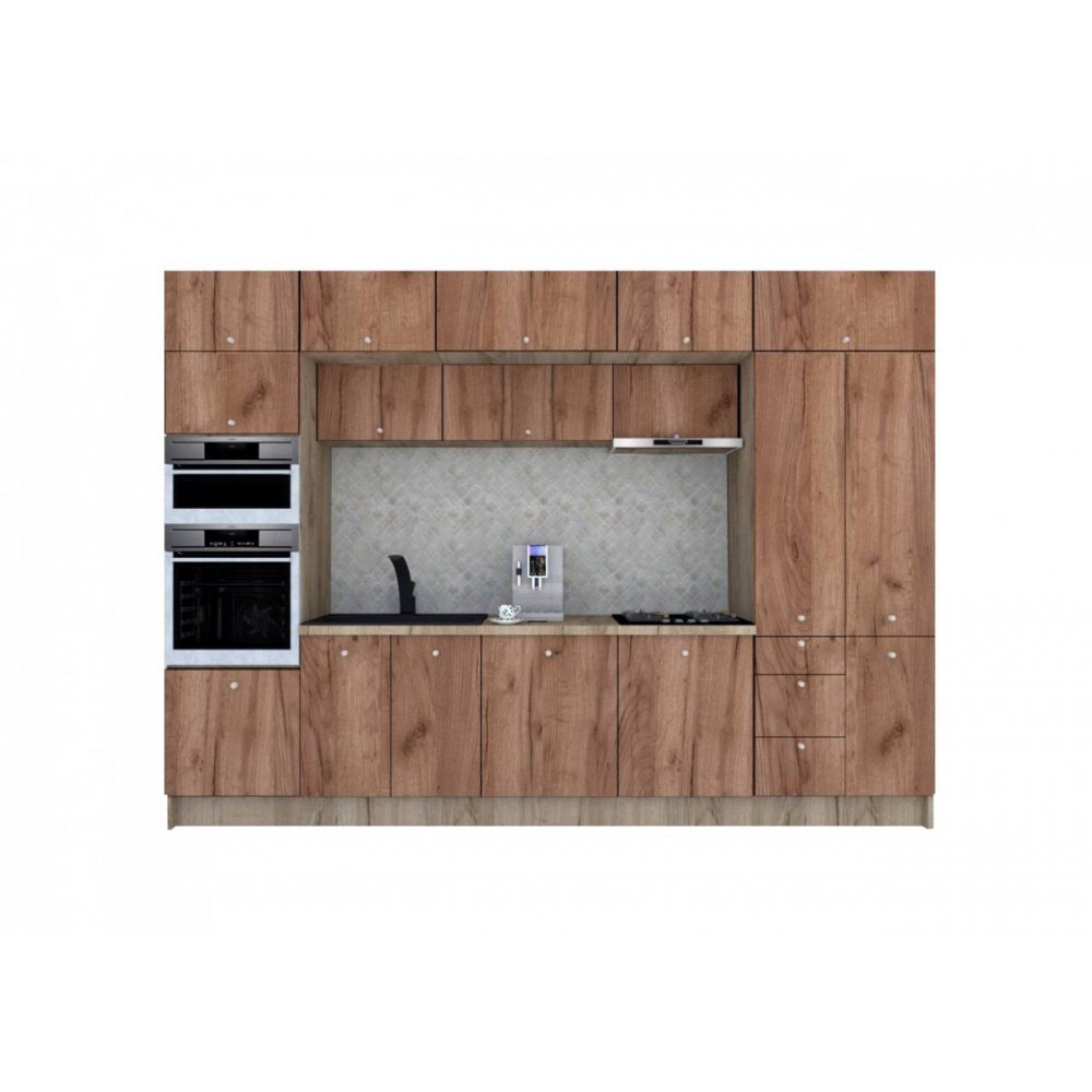Bucatarie ZONE 340 FRONT PAL K002 / decor K004
