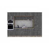 Bucatarie ZONE 340 FRONT PAL K002 / decor K352
