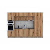Bucatarie ZONE 340 FRONT PAL K002 / decor K365