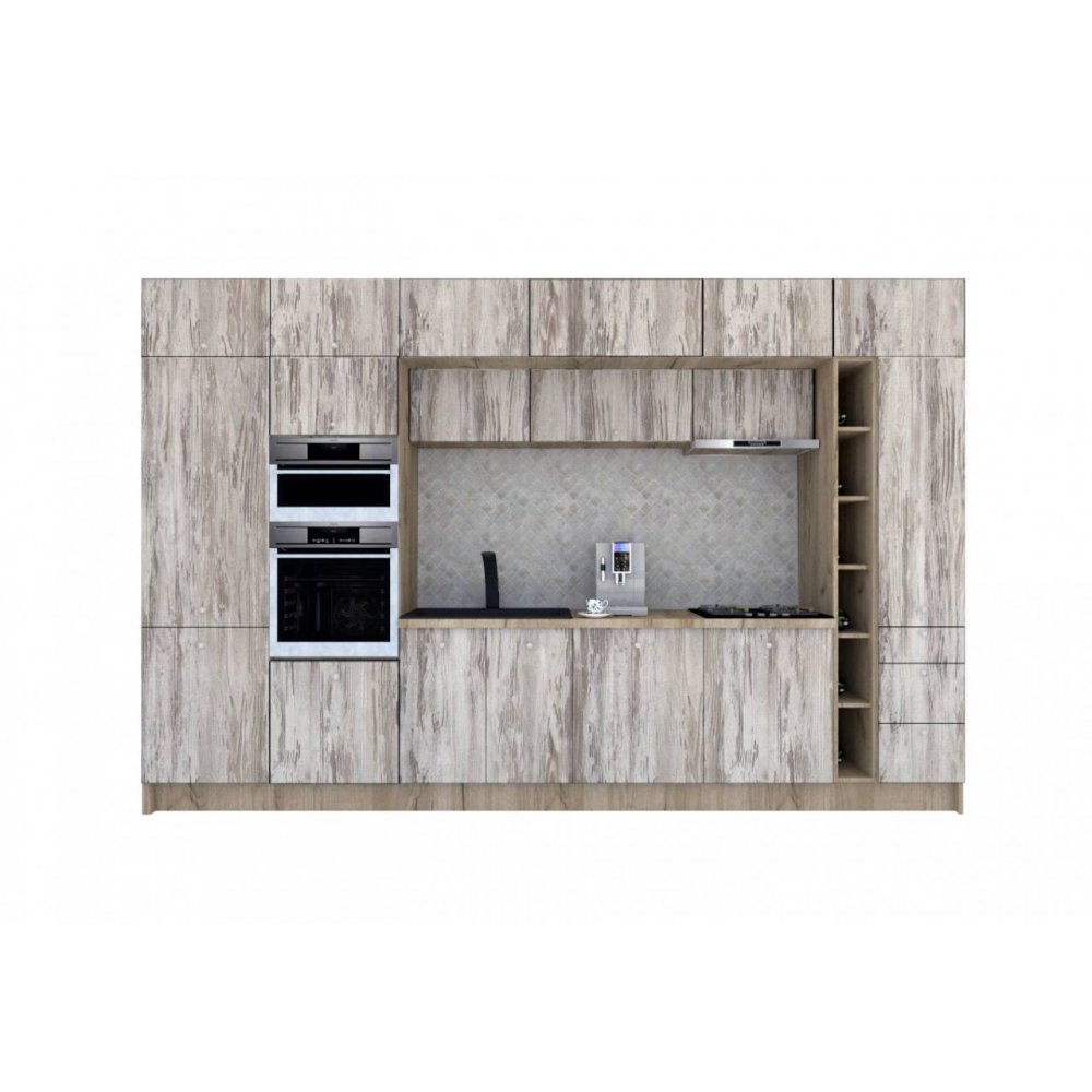Bucatarie ZONE 380 FRONT PAL K002 / decor K084