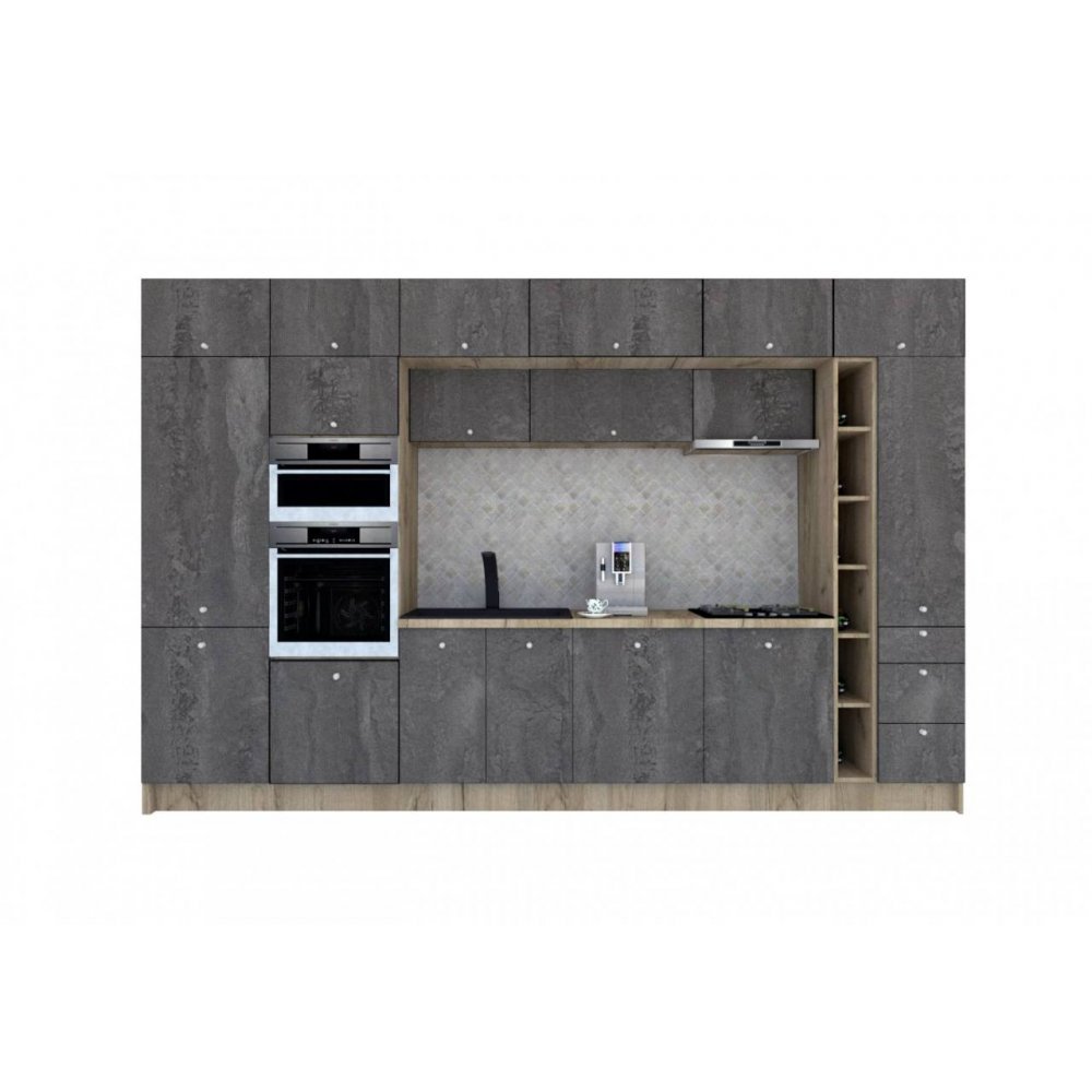 Bucatarie ZONE 380 FRONT PAL K002 / decor K352