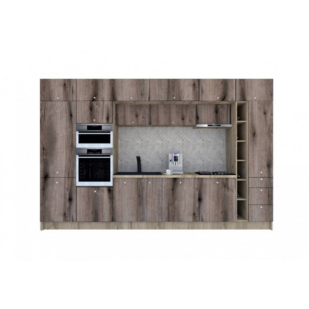 Bucatarie ZONE 380 FRONT PAL K002 / decor K366