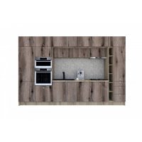 Bucatarie ZONE 380 FRONT PAL K002 / decor K366