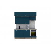 Bucatarie ZONE B 200 FRONT PAL K002 / decor 0244