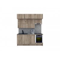 Bucatarie ZONE B  200 FRONT PAL K002 / decor K002