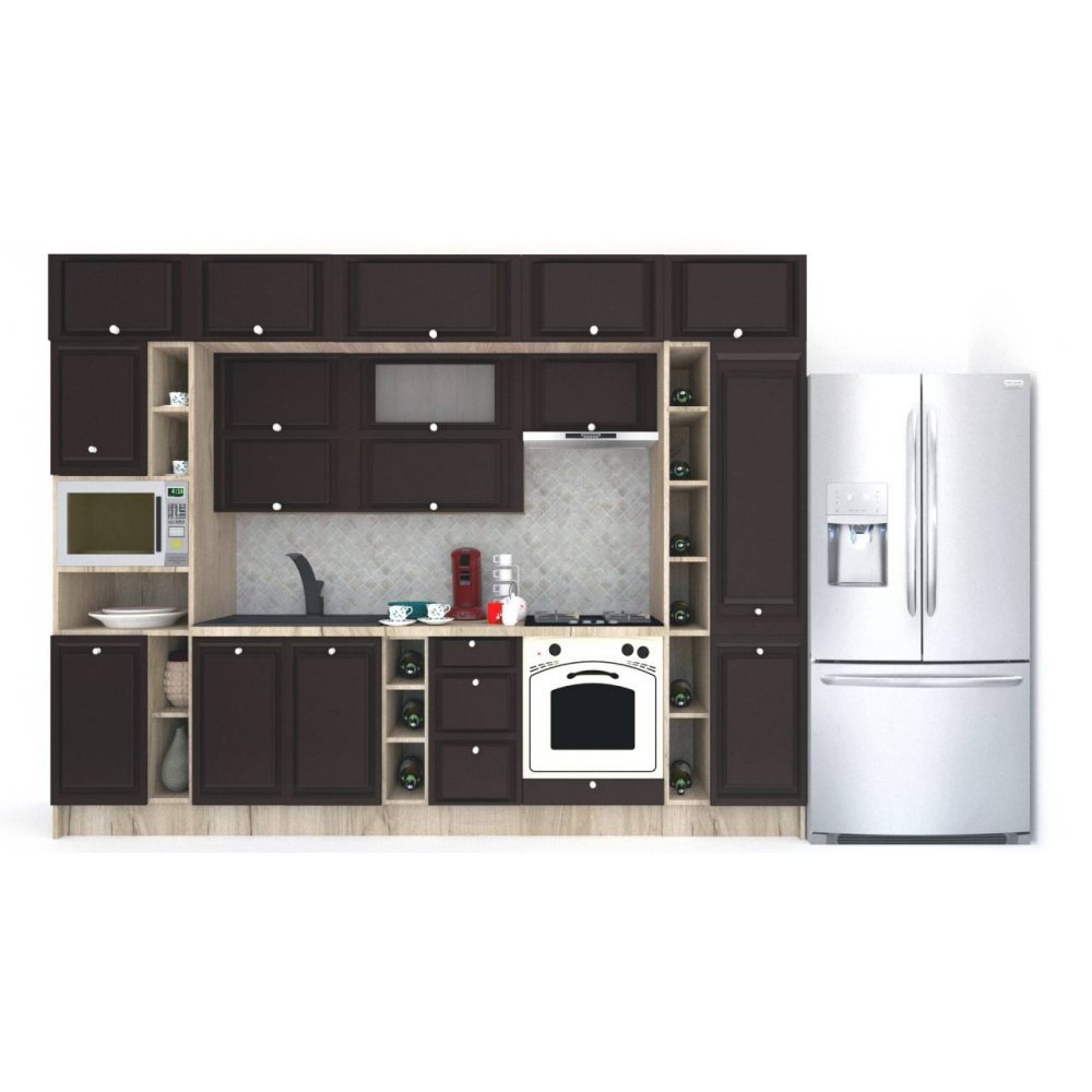 Bucatarie LEEA BEAUTY NEW 320 FRONT MDF EKRAN K002 / decor 244