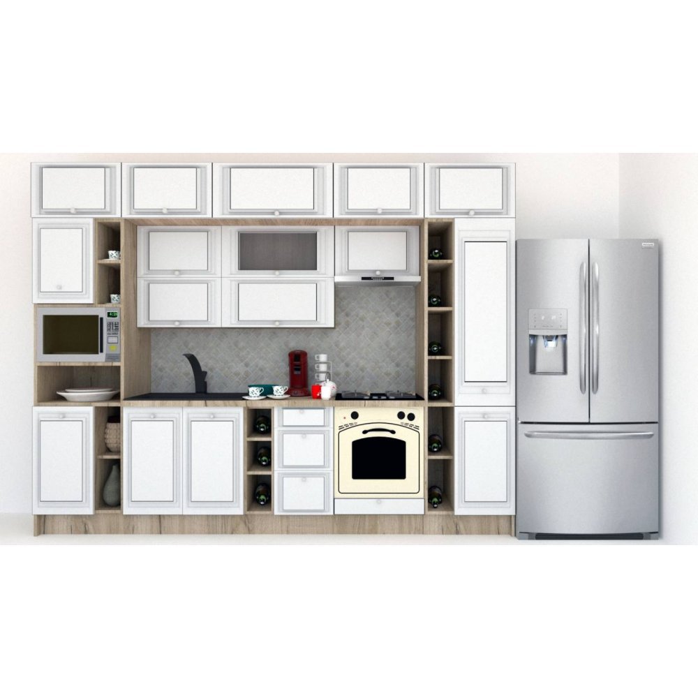 Bucatarie LEEA BEAUTY NEW 320 FRONT MDF PARMA K002 / decor 263