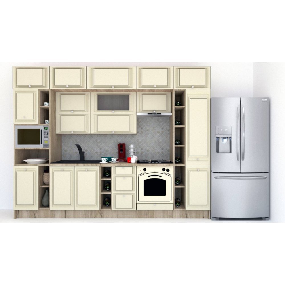 Bucatarie LEEA BEAUTY NEW 320 FRONT MDF ALAMO K002 / decor 232