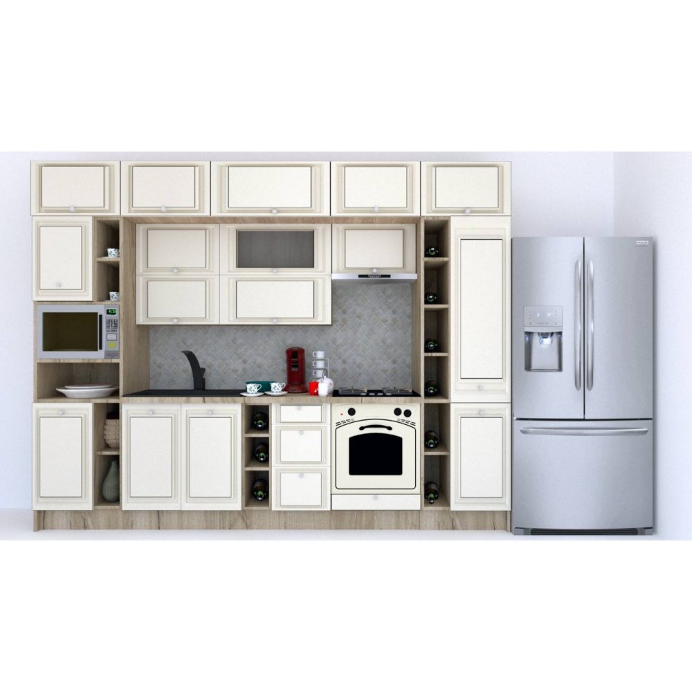 Bucatarie LEEA BEAUTY NEW 320 FRONT MDF OLDER K002 / decor 242
