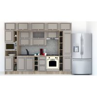 Bucatarie LEEA BEAUTY NEW 320 FRONT MDF PORTAL K002 / decor 210