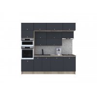 Bucatarie ZONE B 260 FRONT PAL K002 / decor 0164
