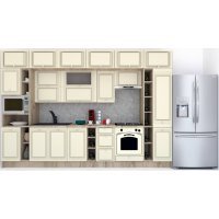 Bucatarie LEEA BEAUTY NEW 360 FRONT MDF OLDER K002 / decor 232