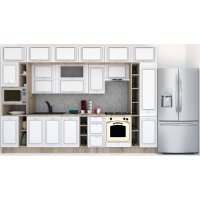 Bucatarie LEEA BEAUTY NEW 360 FRONT MDF OLDER K002 / decor 263