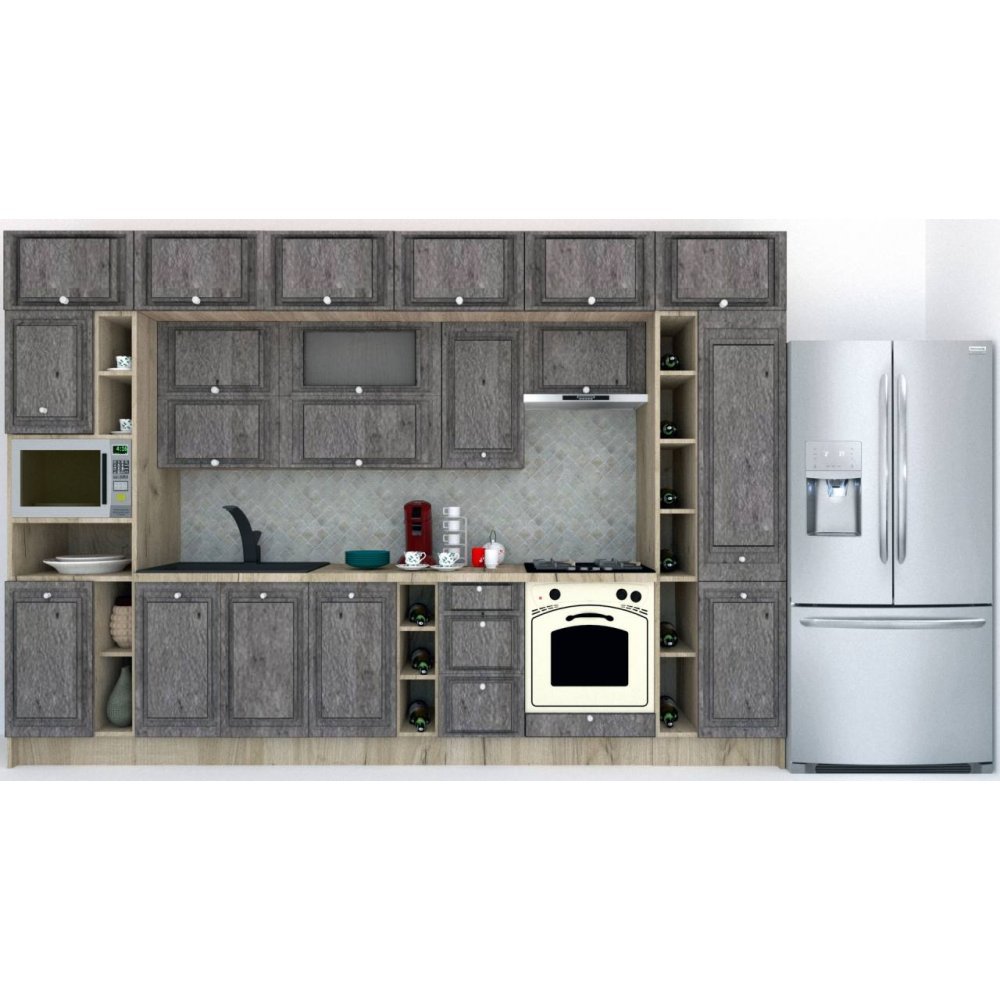 Bucatarie LEEA BEAUTY NEW 360 FRONT MDF PORTAL K002 / decor 247