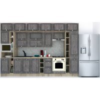Bucatarie LEEA BEAUTY NEW 360 FRONT MDF PORTAL K002 / decor 247