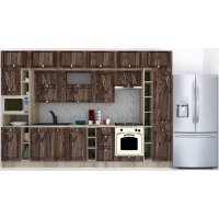 Bucatarie LEEA BEAUTY NEW 360 FRONT MDF REGULARNY K002 / decor 264