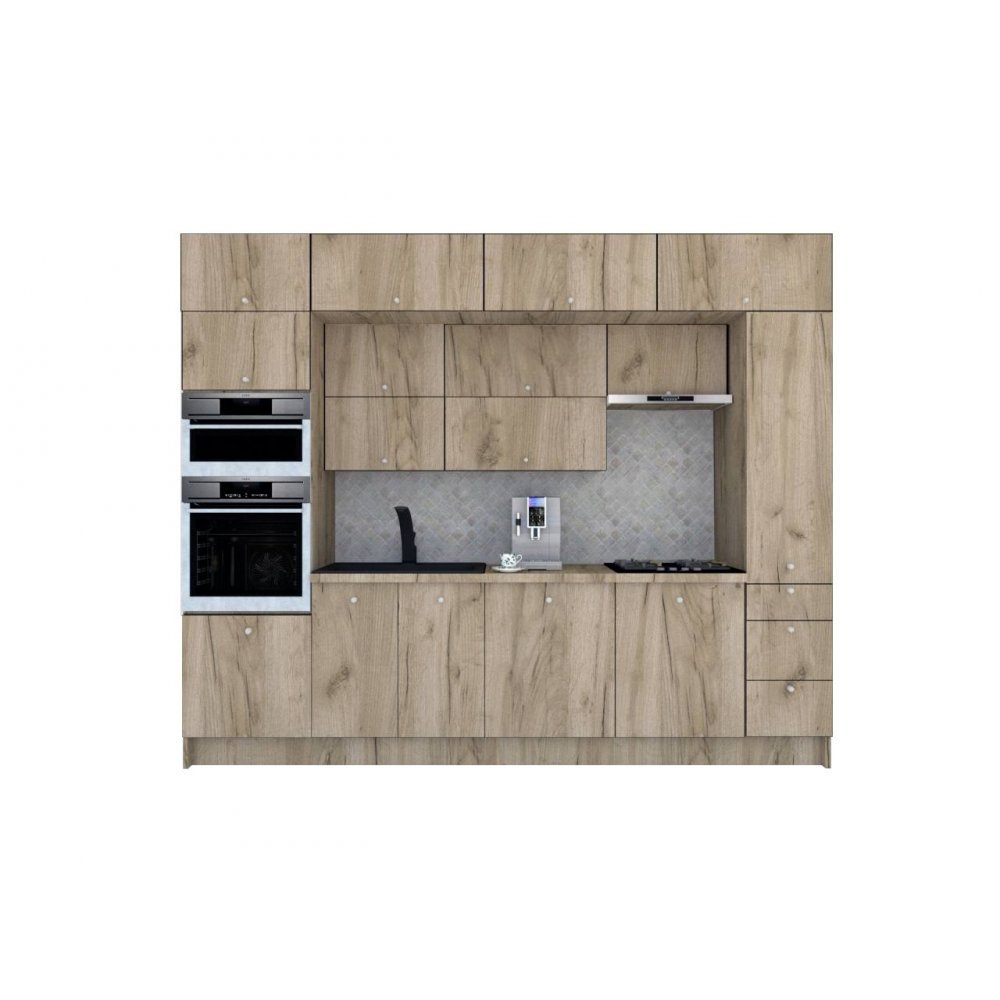 Bucatarie ZONE B 300 FRONT PAL K002 / decor K002