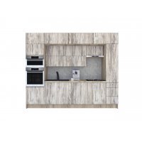 Bucatarie ZONE B 300 FRONT PAL K002 / decor K084