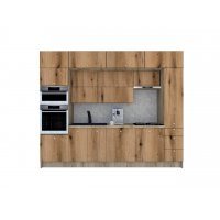 Bucatarie ZONE B 300 FRONT PAL K002 / decor K365