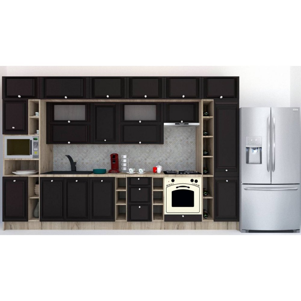 Bucatarie LEEA BEAUTY NEW 380 FRONT MDF SPARX K002 / decor 225