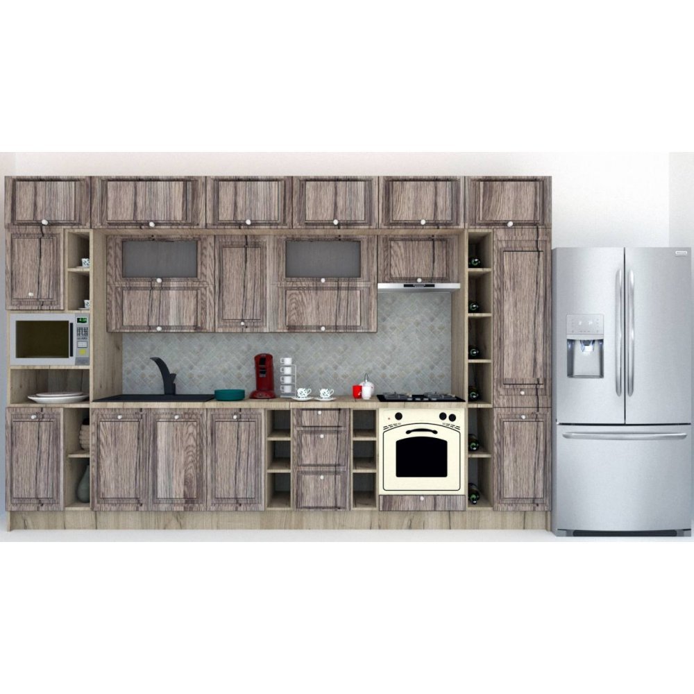 Bucatarie LEEA BEAUTY NEW 380 FRONT MDF FRESCO K002 / decor 213