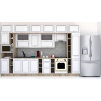 Bucatarie LEEA BEAUTY NEW 380 FRONT MDF FRESCO K002 / decor 263