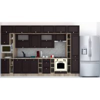 Bucatarie LEEA BEAUTY NEW 380 FRONT MDF ELBA K002 / decor 176