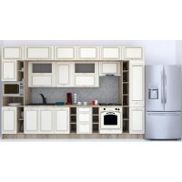 Bucatarie LEEA BEAUTY NEW 380 FRONT MDF ELBA K002 / decor 242