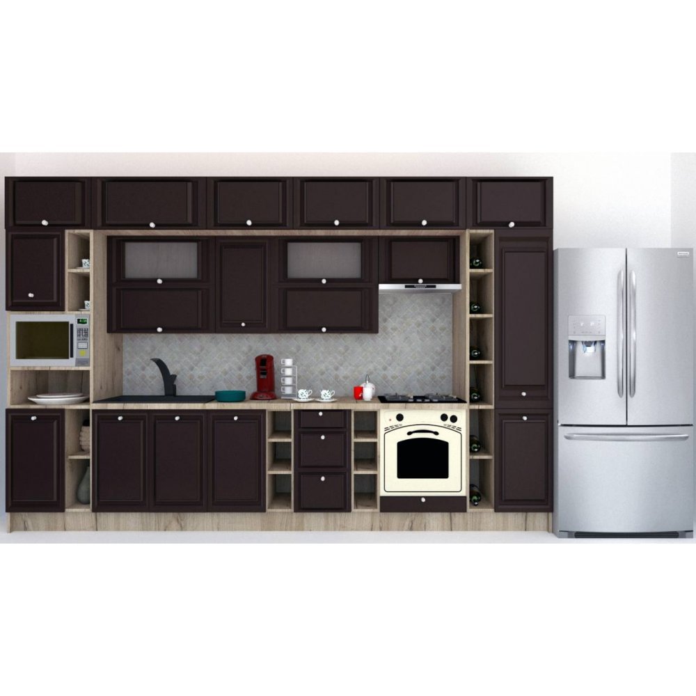 Bucatarie LEEA BEAUTY NEW 380 FRONT MDF OLDER K002 / decor 176