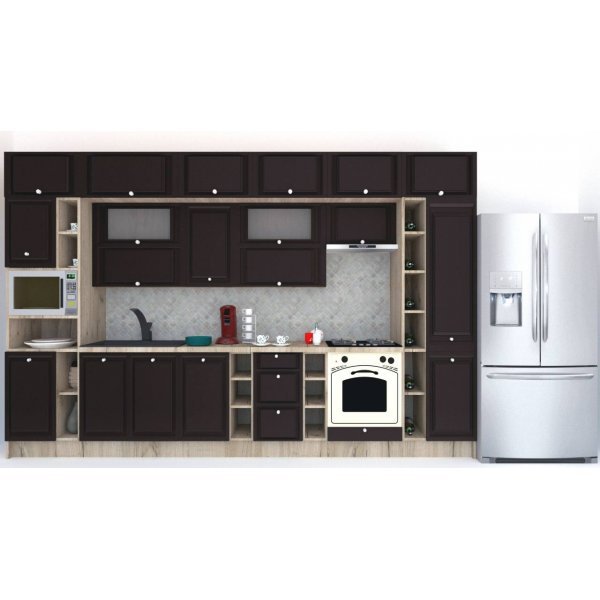 Bucatarie LEEA BEAUTY NEW 380 FRONT MDF OLDER K002 / decor 244